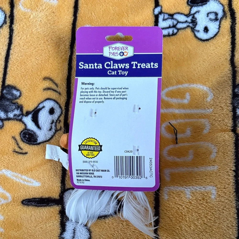 Santa Claws Cat Toy Set